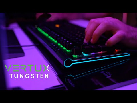 Vertux Tungsten Rainbow Mechanical Gaming Keyboard