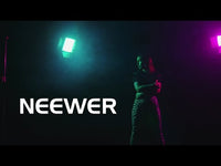 Neewer RGB660 Pro II 2-Light LED Video Light Kit with Stands and Bag