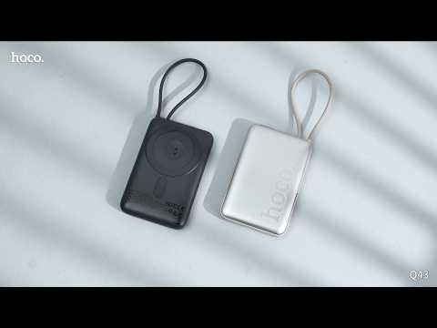 HOCO Q43 Clever 3-in-1 Magnetic Wireless Power Bank