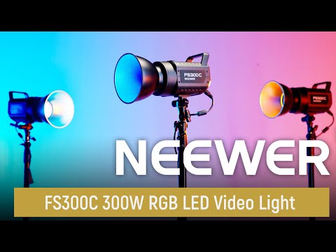 Neewer FS300C 300W RGBWW LED Video Light