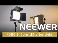 Neewer NL660 Bi-Color 660 LED Video Light and Stand Kit