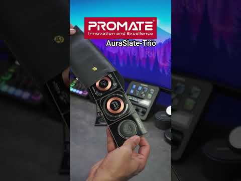 Promate LucidFold-Trio 15W 3-in-1 Wireless Charger