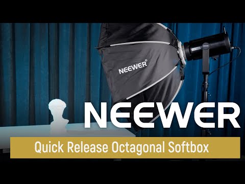 Neewer SF Series Quick Release Parabolic Softbox with Grid