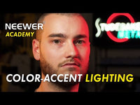 Neewer RGB1200 2-Light LED Video Light Kit with Stands and Bag