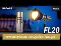 Neewer Basics FL10 10W Photography Flashlight