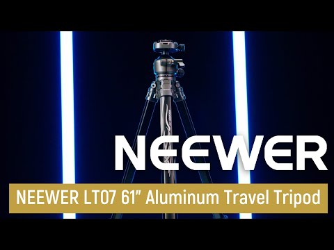 Neewer LT07 Aluminum Travel Tripod with Ball Head