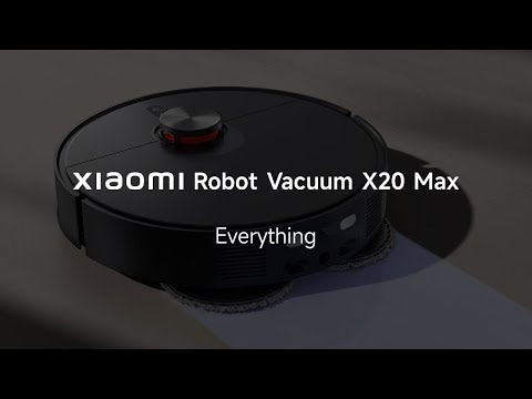 Xiaomi Robot Vacuum X20 Max All-in-One Smart Cleaner