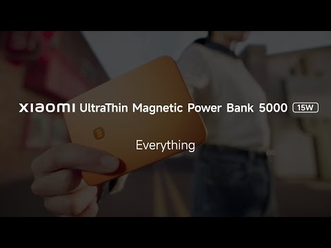Xiaomi UltraThin Magnetic Power Bank 5000 15W