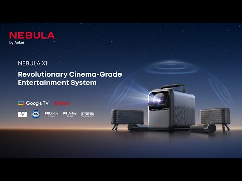 Nebula X1 4K Triple Laser Projector with Micro Gimbal