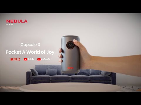 Nebula Capsule Air Google TV Projector
