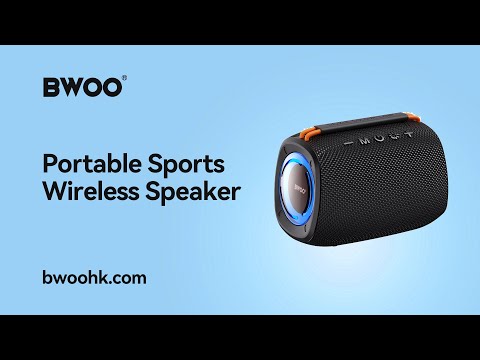 BWOO BS90 IPX4 Hi-Fi Surround Sound Portable Wireless Speaker