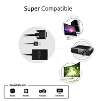 Promate proLink-V2H VGA to HDMI 1080p Display Adapter