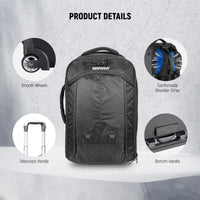 Neewer NW3300 Convertible Rolling Camera Backpack