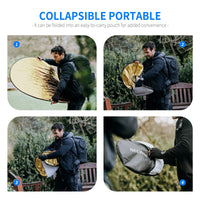 Neewer 10000076 5-in-1 Collapsible Light Reflector