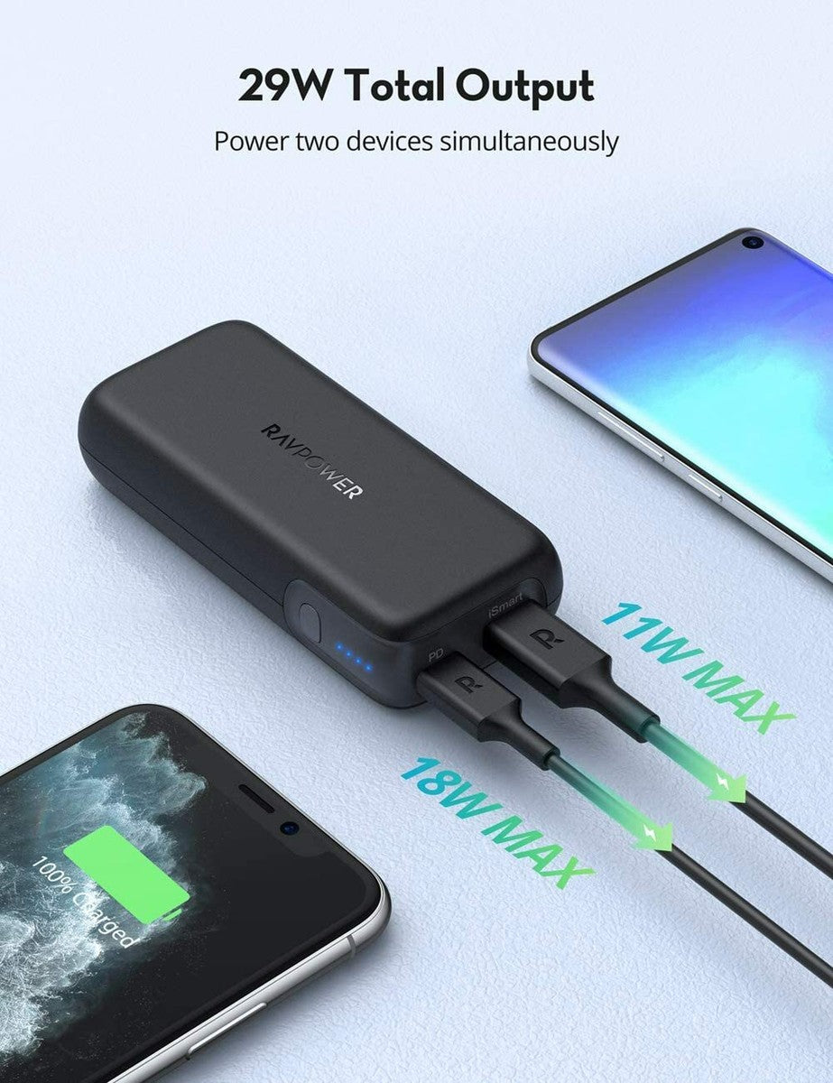 RAVPower RP-PB186 PD Pioneer 10000mAh 2-Port Power Bank