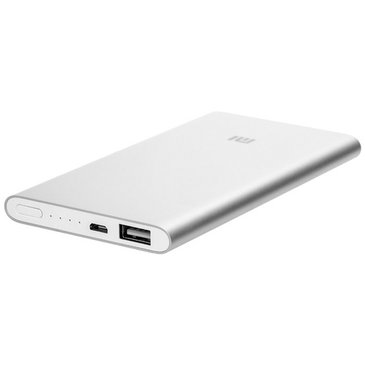 Xiaomi Power Bank 2 5000mAh Slim Aluminum