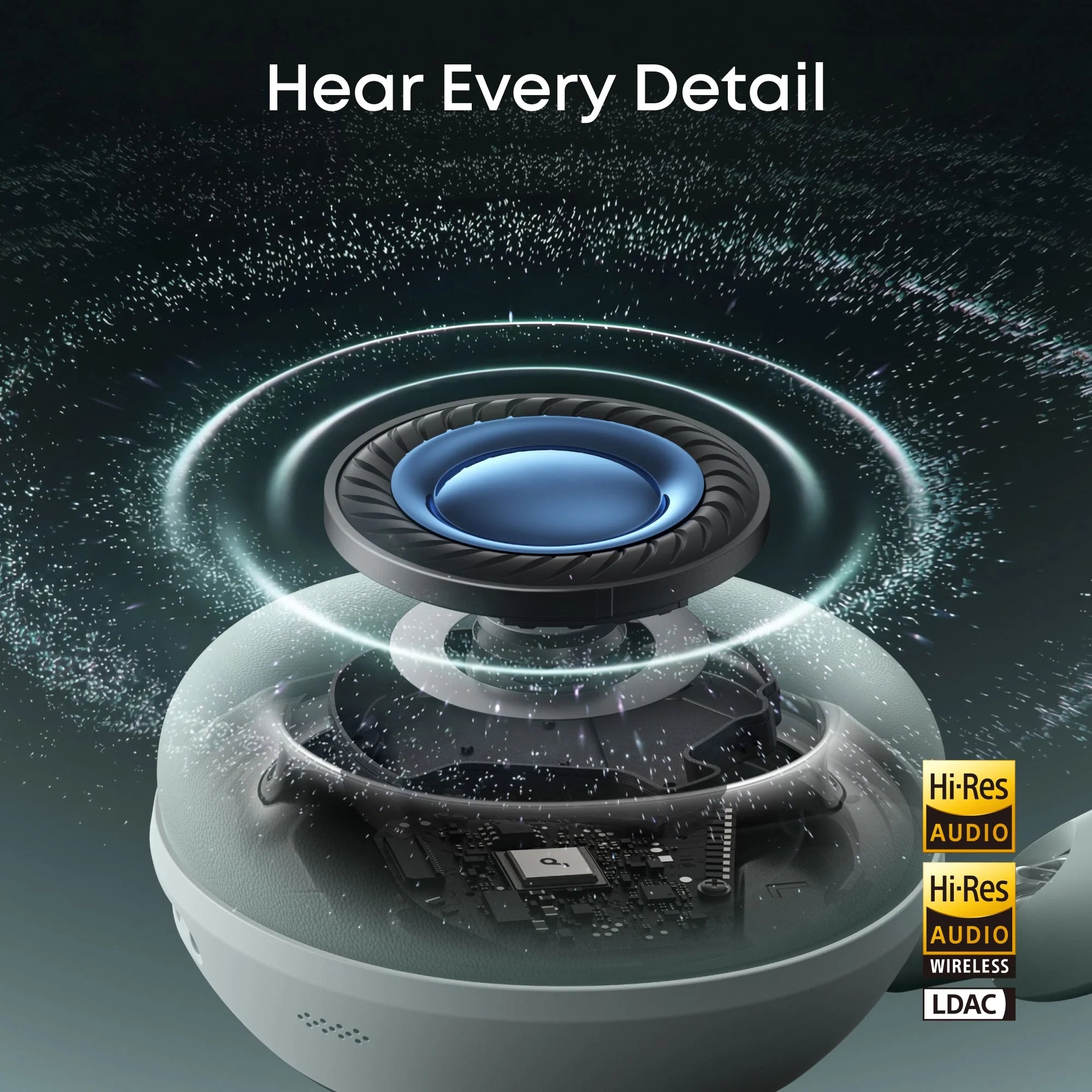Soundcore Space 2 Adaptive ANC Wireless Over-Ear Headphones