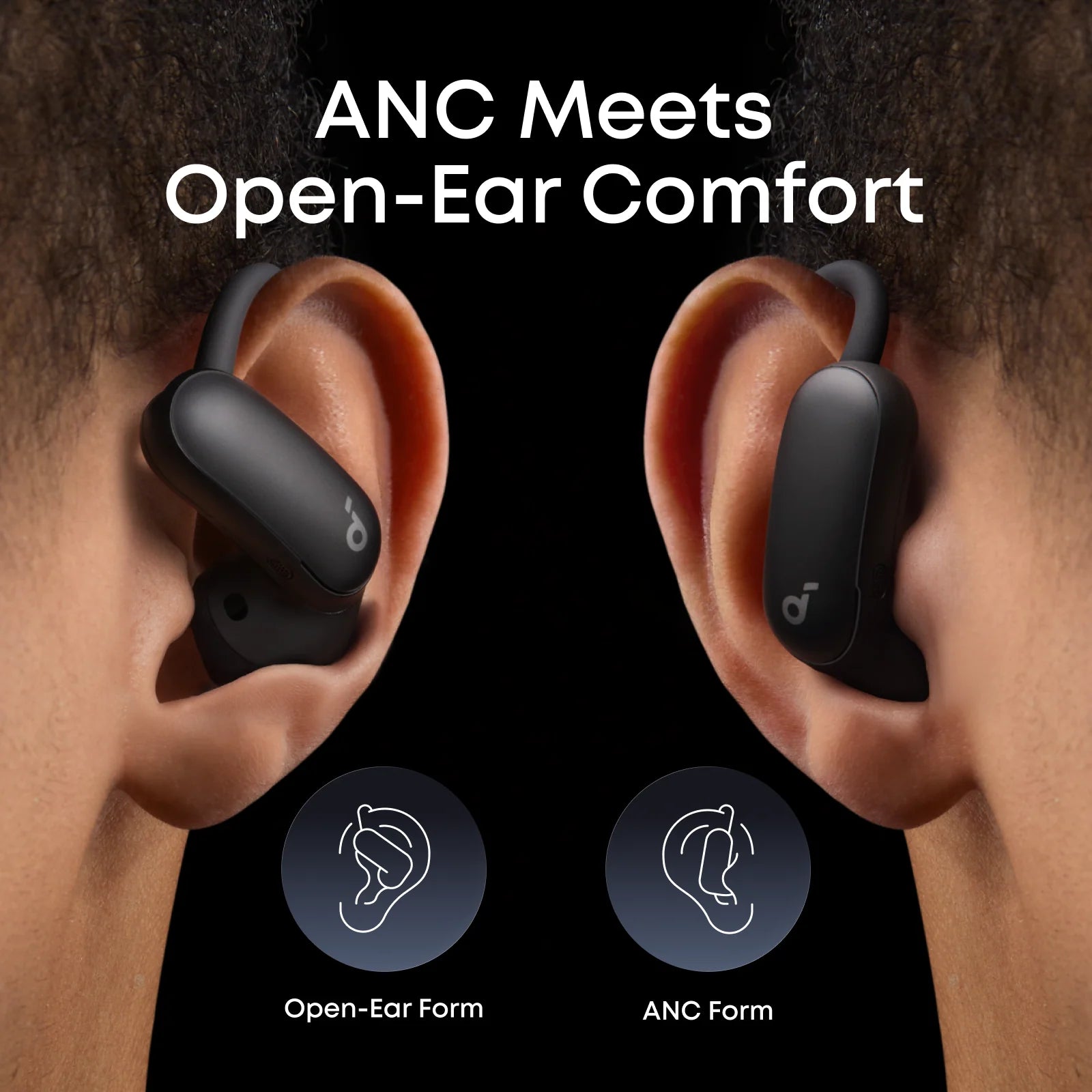 Soundcore AeroFit 2 Pro 2-in-1 Open-Ear & ANC Earbuds
