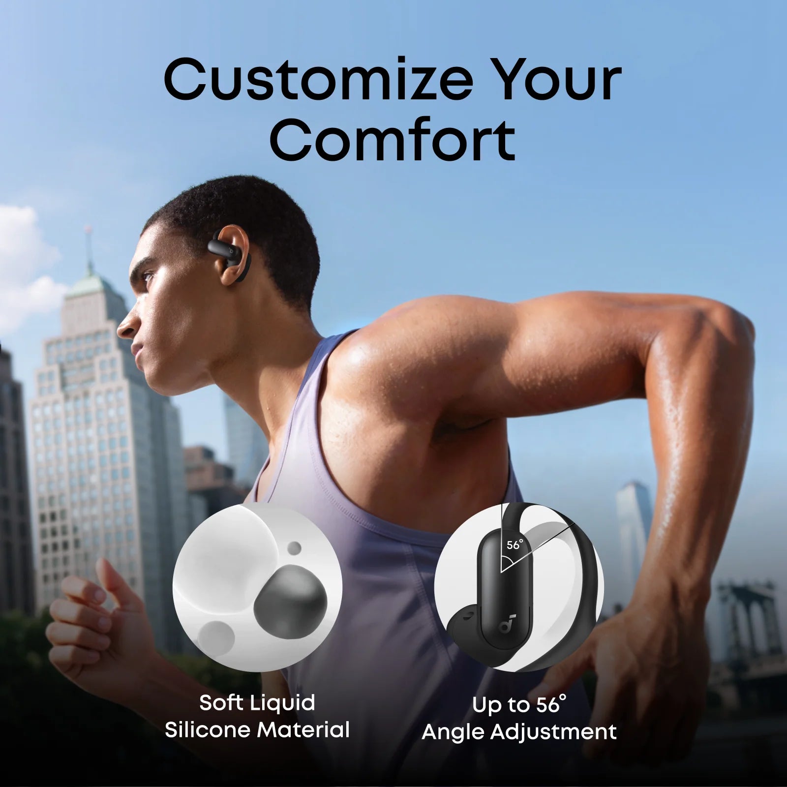 Soundcore AeroFit 2 Pro 2-in-1 Open-Ear & ANC Earbuds