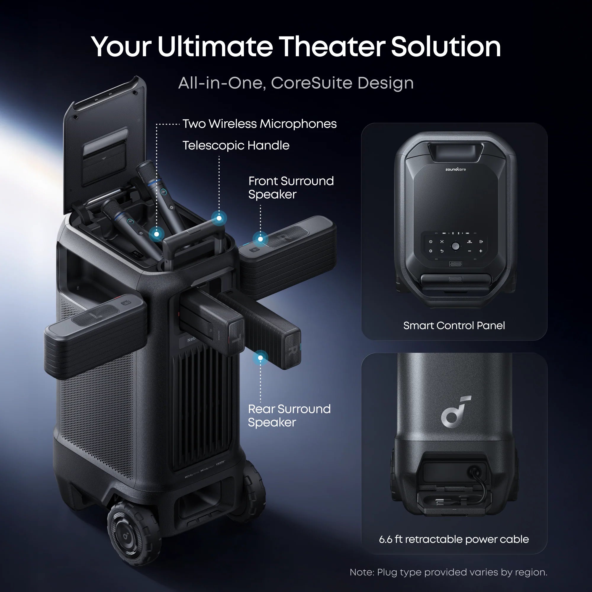 Nebula X1 Pro 4K Triple Laser Projector System