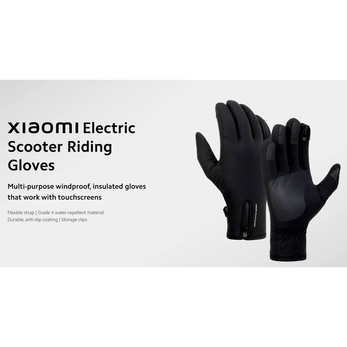 Xiaomi Electric Scooter Riding Gloves XL Touchscreen Friendly
