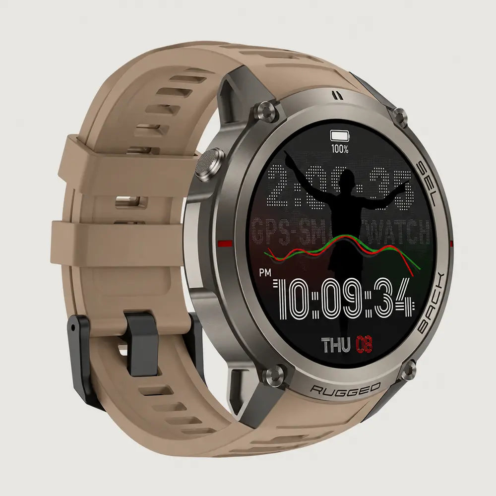 GRIT Apex Smart Watch with 2 Straps