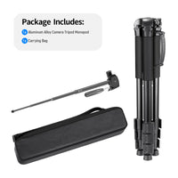 Neewer Aluminum Alloy Camera Tripod Monopod with Pan Head