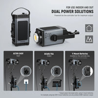 Neewer AS600B Bi-Color 600W COB LED Video Light