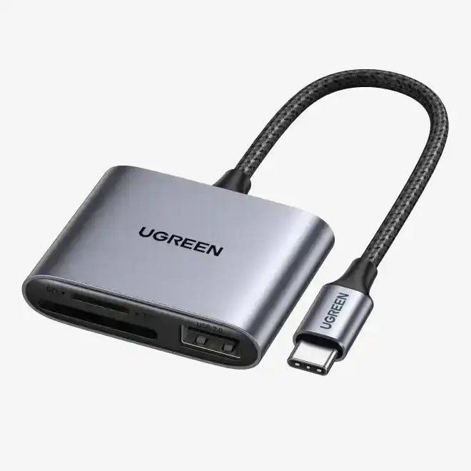 UGREEN 3-in-1 USB-C SD Card Reader