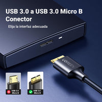 UGREEN US130 USB 3.0 A to Micro-B Cable 0.5m