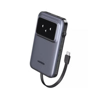 UGREEN 10000mAh Power Bank with Built-in Cable