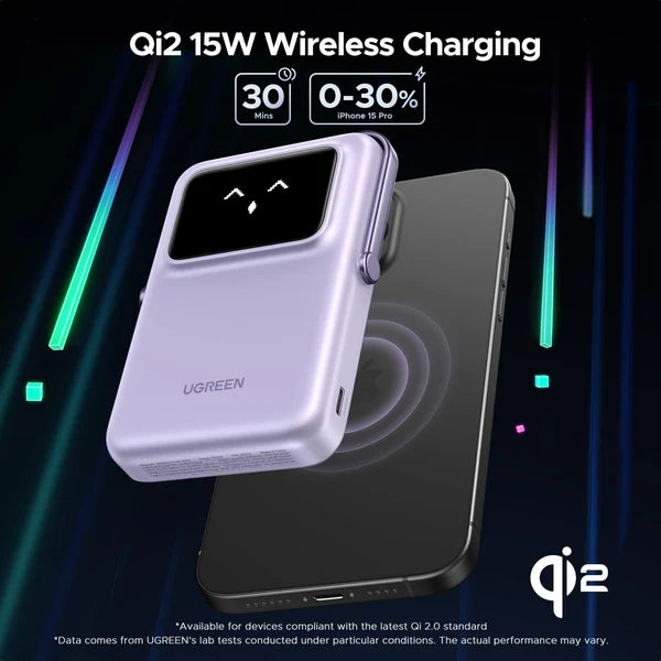 UGREEN PB764 Uno 15W 10000mAh Magnetic Power Bank