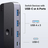 UGREEN CM662 USB 3.0 Sharing Switch for 2 Computers