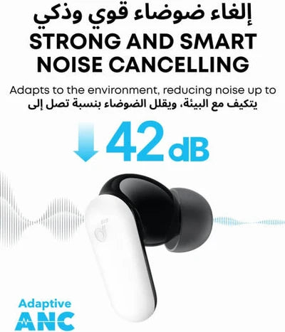 Soundcore Liberty Buds Semi-In-Ear Adaptive ANC Wireless Earbuds (Copy)