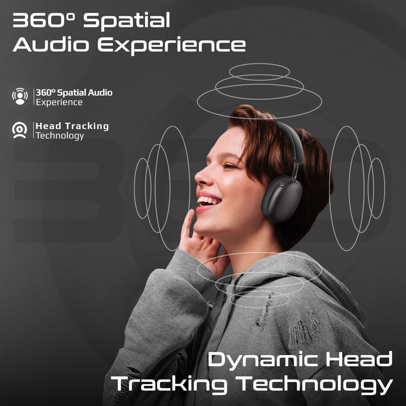 Promate Serene Hybrid ANC Over-Ear Wireless Headphones