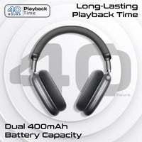 Promate Serene Hybrid ANC Over-Ear Wireless Headphones