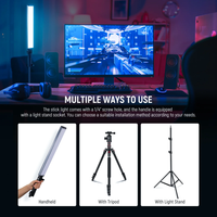 Neewer BH30S Handheld RGB LED Video Light