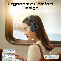 Promate VuTune Hybrid ANC Touchscreen Wireless Headphones