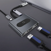 Powerology PD 100W 4-In-1 USB-C Multi-Function Hub