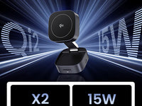UGREEN 2-in-1 Magnetic Wireless Charger 15W
