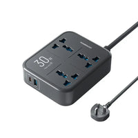 Powerology PWCUQC037 3250W 3AC Power Strip