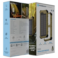 Powerology Solara 10000mAh Solar Power Bank