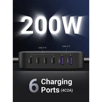 Ugreen Nexode 200W 6-Port GaN Desktop Charger