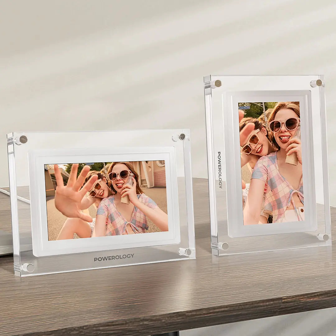 Powerology 7'' Smart Frame Digital Photo Display