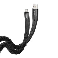 Hoco U78 Cotton Spring Charging Data Cable