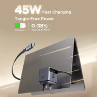 Ugreen 45W GaN Fast Charger Retractable Cable