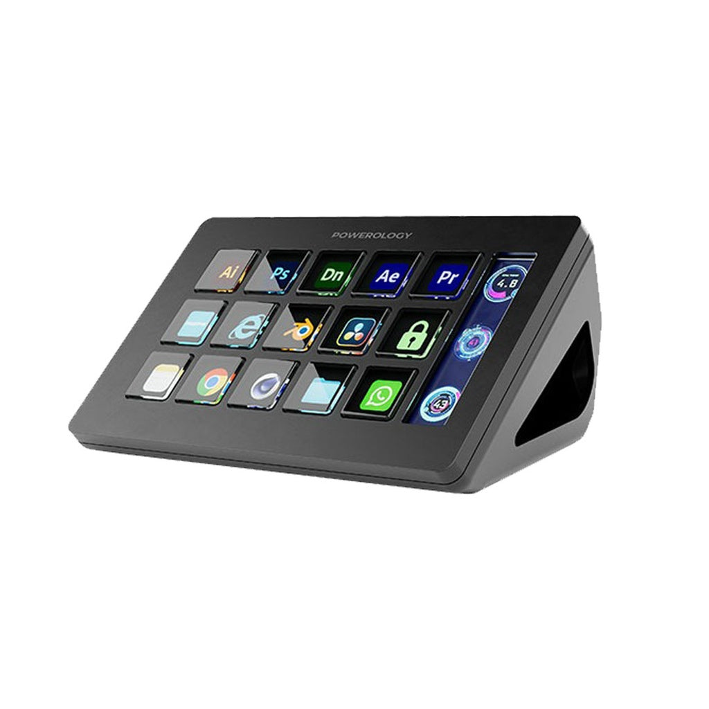 Powerology Stream Deck Interactive Buttons & Custom Software