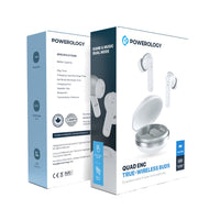 Powerology Quad ENC True Wireless Earbuds
