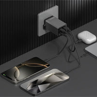 Powerology 65W GaN Travel Adapter
