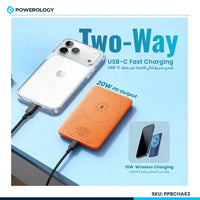 Powerology Ultra-Thin 5000mAh MagSafe Power Bank